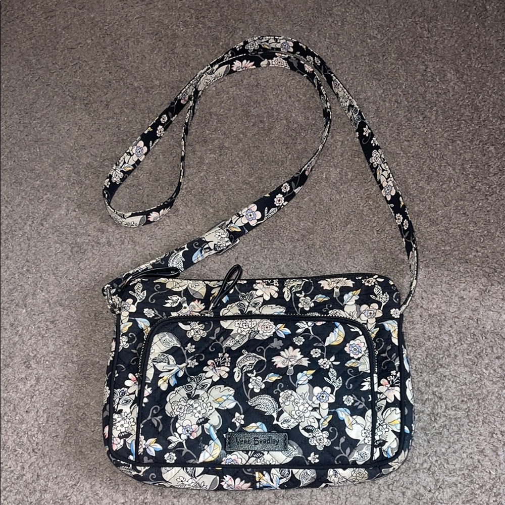 Vera Bradley Black Floral Women's Bag